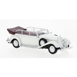 Brekina 21054 Mercedes 770 K, weiß, 1938, Maßstab: 1:87