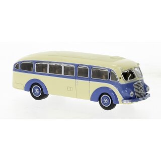 Brekina 52431 Mercedes Benz LO 3500, beige, blau, 1936 Maßstab: 1:87