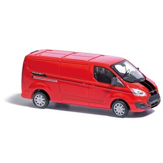 Busch 52440 Ford Transit Custom Kasten, Rallye  Maßstab 1:87