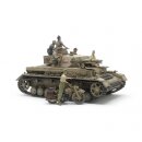Tamiya 300025208 1:35 Dt. PzKpfw.IV Ausf.F m. Krad DAK