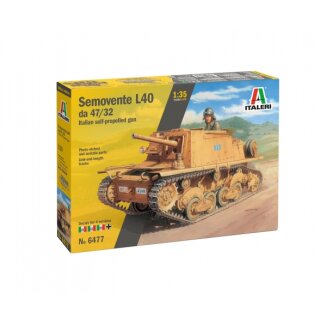 ITALERI 510006477 Maßstab: 1:35 Semovente L 40  47/32