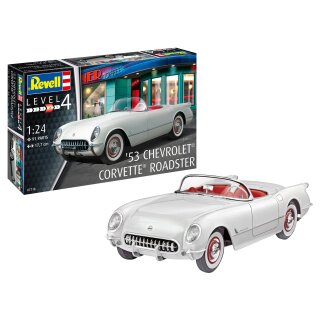 Revell 07718 1953 Corvette Roadster Maßstab 1:24