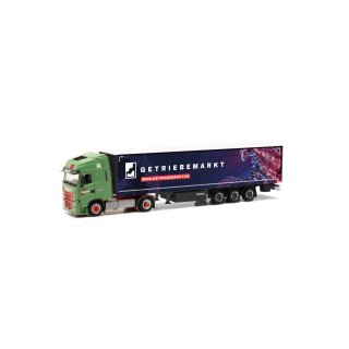 Herpa 953900 Iveco S-Way Gardinenplanen-Sattelzug, Wandt/Getriebemarkt Maßstab: 1:87
