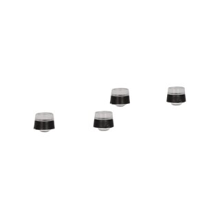 Herpa 054423 Zubehör Signallichter flach, transparent, 20 Stück  Maßstab 1:87