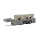 Herpa 076418-002 Betonteileauflieger mit Ladung...