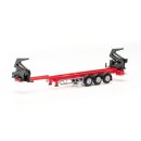 Herpa 076982-002 Hammar Containerseitenlader, rot...