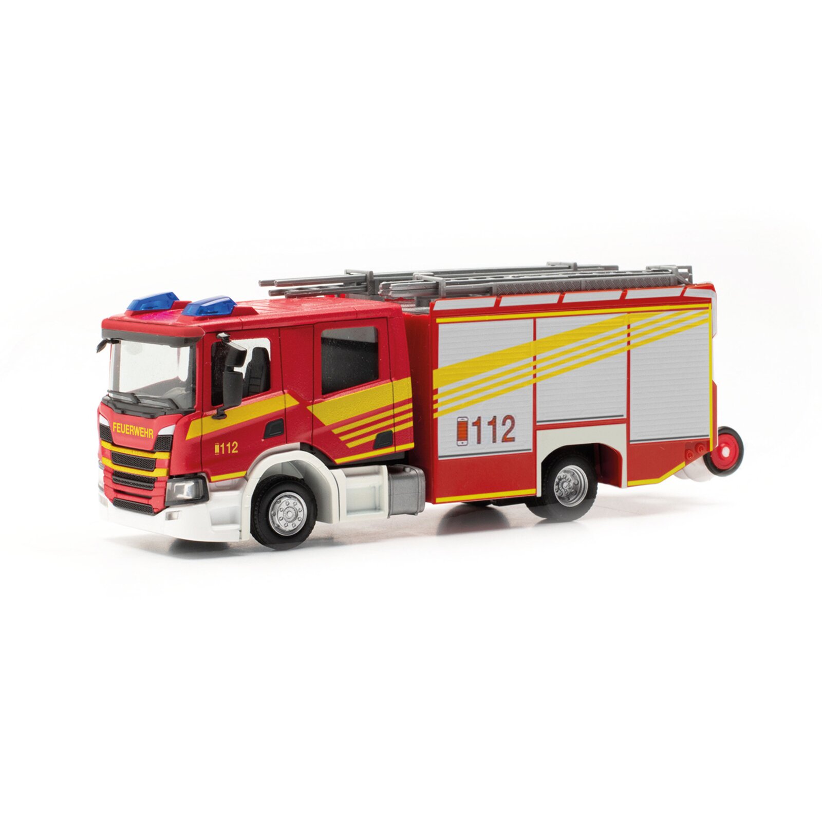 scania feuerwehr spielzeug Herpa 097505 Scania CP Crewcab HLF, Feuerwehr Maßstab 1:87