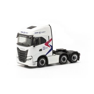 Herpa 317115 Iveco S-Way 6x2 Zugmaschine,Test the new Way  Maßstab 1:87