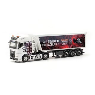 Herpa 317153 MAN TGX GX Stöffeliner-Sattelzug, Scheufler/Wir bewegen Deutschland  Maßstab 1:87