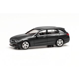 Herpa 421010-002 Mercedes Benz C-Klasse T Modell, schwarz  Maßstab 1:87