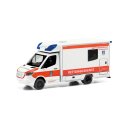 *Herpa 700801 MB Sprinter 18 Fahrtec RTW, Rettungsdienst...