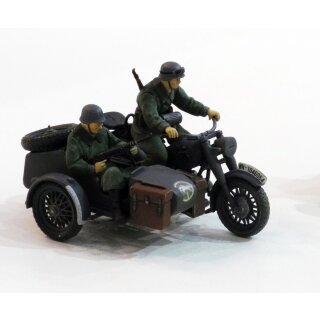 Tamiya 300032578 1:48 WWII Dt. Seitenwagengesp
