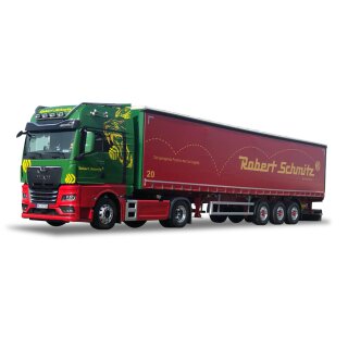 Herpa 956154 MAN TGX GX Indiv. Gardinenplanen-Sattelzug, Robert Schmitz  Maßstab: 1:87