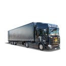 Herpa 945189 Scania CR 20 HD Gardinenplanen-Sattelzug,...
