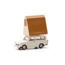Herpa 024167-002 Trabant 601 Universal, Dachzelt....