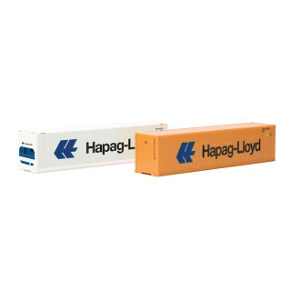 Herpa 076449-006 Container-Set 2x40 ft. Hapag Lloyd  Maßstab 1:87