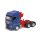 Herpa 313100-002 MAN TGX GX 6x4 Zugmaschine mit Ladekran, blau  Maßstab 1:87