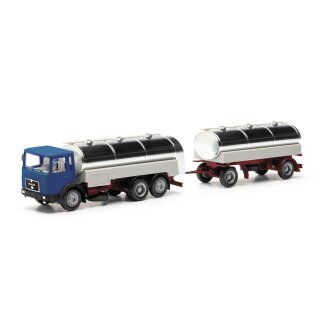 Herpa 317238 MAN F8 Milchtank-Hängerzug (BASIC)  Maßstab 1:87