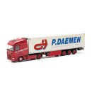 Herpa 317283 DAF XG Kühlkoffer-Sattelzug, P.Daemen...