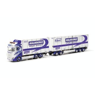 Herpa 317290 Scania CS20 HD Schwedenkombi, Malmbergs Aken (S)  Maßstab 1:87