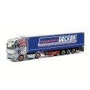 Herpa 317313 MAN TGX GX Planen-Sattelzug, Decker...