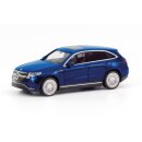 Herpa 430715-004 MB EQ EQC AMG, Brillantblaumetallic...