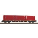 Piko 24500 Spur H0 Containertragwagen DSR Container, DR,...