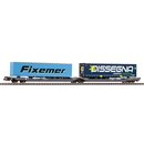 Piko 24605 Spur H0 Taschenwagen T3000e Hupac mit Dissegna...