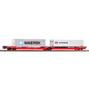Piko 24619 Spur H0 Taschenwagen T3000e mit 1 PNO Trailer...