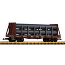 Piko 38795 Spur  G Flachwagen mit Rohrladung D&RGW