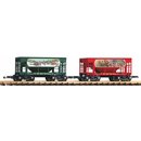 Piko 38951 Spur G  2er Set Schüttgutwagen Weihnachten