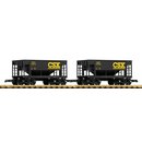 Piko 38953 Spur G 2er Set Schüttgutwagen CSX