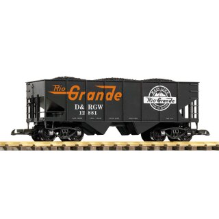 Piko 38959 Spur G Schüttgutwagen D&RGW mit Kohleladung