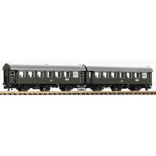 Piko 40761 Spur N 2er Set Umbauwagen B3yg & B3yg, DB, Ep. III