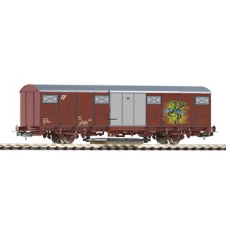 Piko 54327 Spur  H0 Schienenreinigungswagen, FS, Ep. V mit Graffiti
