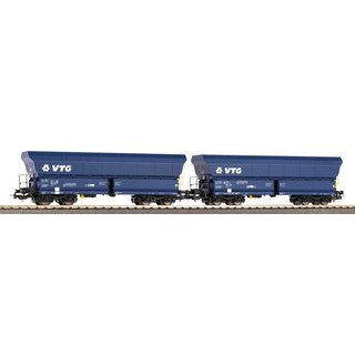 Piko 58282 Spur H0 2er Set Schüttgutwagen Falns VTG, Ep. VI
