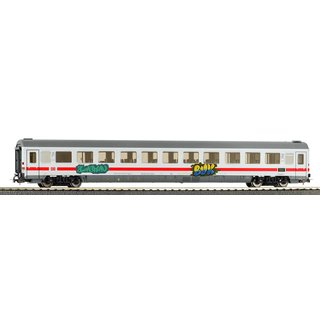 Piko 58847 Spur H0 Personenwagen Bvmmz 187 2. Klasse, DB AG, Ep. VI, mit Graffiti