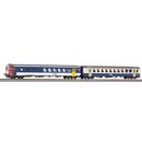 Piko 94460 Spur N 2er Set EW I 1./2. Klasse + Steuerwagen...