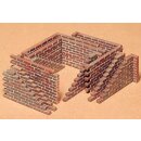 Tamiya 300035028 1:35 WWII Diorama-Set Mauerst