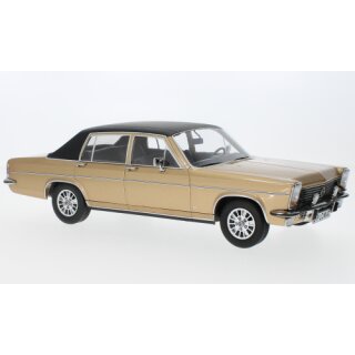 IXO MCG18335 Opel Diplomat B, metallic-dunkelbeige/matt-schwarz, 1972  Maßstab 1:18