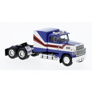 Brekina 85877 Ford LTL 9000, blau, weiss, 1978 Maßstab: 1:87