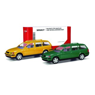 Herpa 012249-007 MiKi VW Passat Var. gelb/grün  Maßstab 1:87