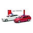 Herpa 013284-003 MiKi MB C-Klasse Kombi mit Warnbalken...