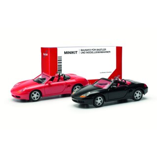Herpa 013963 Minikit Porsche Boxster S (2 Stück)  Maßstab 1:87