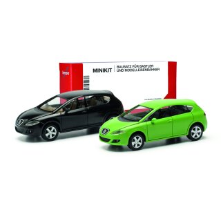 Herpa 013970 Minikit Seat Leon, (2 Stück)  Maßstab 1:87