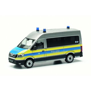 Herpa 097796 MAN TGE Bus HD, Polizei Bayern  Maßstab 1:87