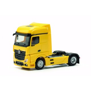 Herpa 309189-004 MB Actros BS´18 Zugmaschine 2a, rapsgelb  Maßstab 1:87