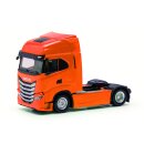 Herpa 313445-003 Iveco S-Way Zugmaschine 2a, tieforange...