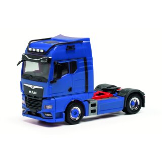Herpa 313711-003 MAN TGX GX individual Zugmaschine 2a, enzianblau  Maßstab 1:87
