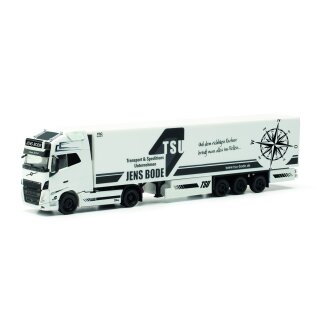 *Herpa 317528 Volvo FH XL 2020 Kühlkoffer-Sattelzug,TSU Bode Maßstab 1:87